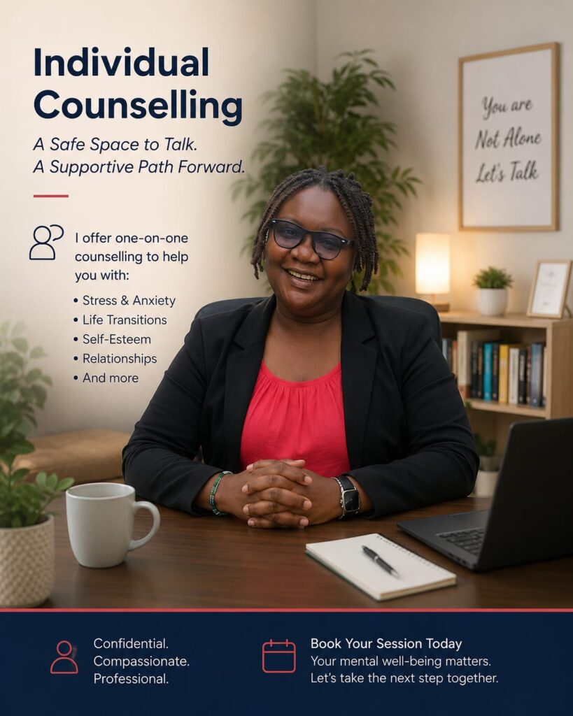 one of our counsellors who can help you to