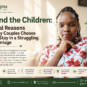 Young woman seated indoors beside article text titled “Beyond the Children: 7 Real Reasons Why Couples Choose To Stay in a Struggling Marriage” in a professional Pragma Counsellors featured image design.