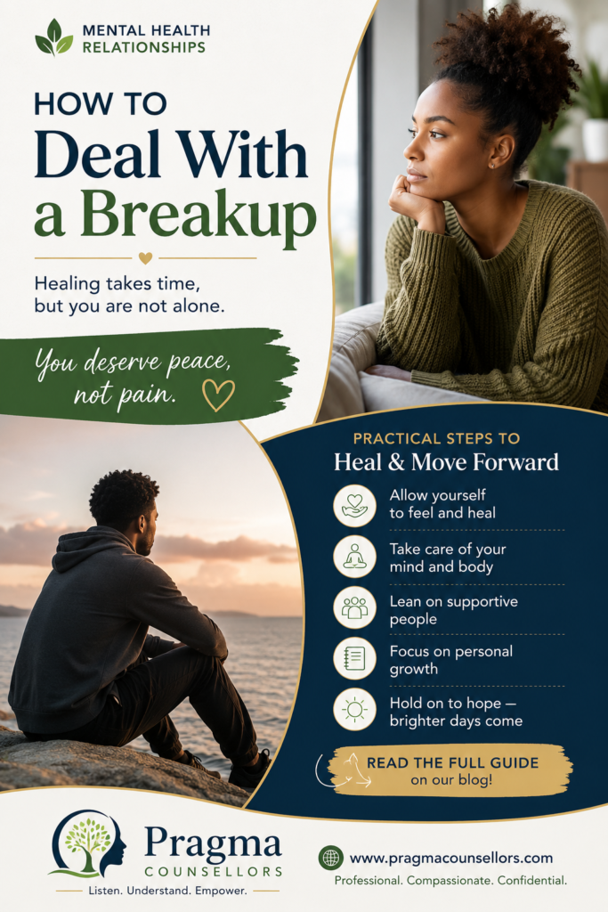 Discover practical steps to cope with heartbreak, manage difficult emotions, and regain your confidence after a breakup. Start your healing journey today with expert guidance from Pragma Counsellors.